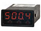 Module: meter; 20÷50VAC; 20÷72VDC; Display: LED; Display: 4-digit APAR