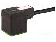 Valve connector; plug; Type: with LED,with suppression; PIN: 3 MURR ELEKTRONIK