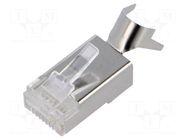Connector: RJ45; plug; PIN: 8; Cat: 6; shielded; 8p8c; for cable MH CONNECTORS