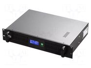 Power supply: UPS; 720W; 1.2kVA; 230V; IEC C13 x2,Schuko; RACK IPS