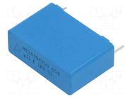Capacitor: polypropylene; 330nF; 1kVDC; 250VAC; 31.5x21x11mm; THT EPCOS