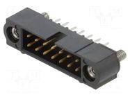 Connector: PCB-cable/PCB; socket; male; PIN: 14; Datamate J-Tek; 3A HARWIN