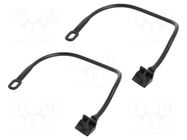 Clip; 2pcs; VW; OEM: 1H6863447 ROMIX