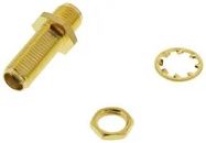 ADAPTOR, SMA JACK, SMA JACK, 50OHM