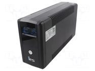 Power supply: UPS; 360W; 600VA; 230V; Schuko x2,USB B socket; 7Ah IPS