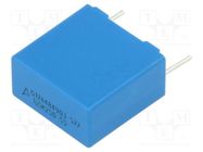 Capacitor: polyester; 1.5uF; 160VAC; 250VDC; 15mm; ±10%; -55÷125°C EPCOS