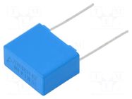 Capacitor: polypropylene; 470nF; 250VDC; 160VAC; 18x14.5x8.5mm EPCOS
