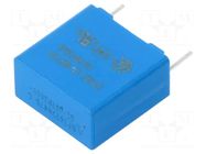 Capacitor: polypropylene; X2; 470nF; 18x17.5x9mm; THT; ±20%; 15mm EPCOS