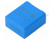 Capacitor: polypropylene; X2; 2.2uF; 305VAC; 26.5x29.5x14.5mm; THT EPCOS