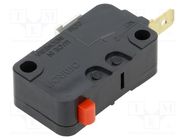 Microswitch SNAP ACTION; 11A/250VAC; 6A/30VDC; without lever OMRON Electronic Components