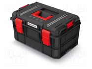 Suitcase: toolbox; 546x380x307mm; polymer; X BLOCK TECH; IP55 KISTENBERG