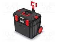 Suitcase: toolbox; 546x380x510mm; polymer; X BLOCK PRO; IP55 KISTENBERG