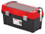 Box; tool case; black-red; polymer; EVO; 594x288x308mm; 25kg; EVO60 KISTENBERG