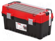 Box; tool case; black-red; polymer; EVO; 594x288x308mm; 25kg; EVO60 KISTENBERG