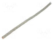 Braids; Shape: round; Øcore: 4mm; KBO; 25m; copper strand CONNECT