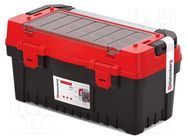 Box; tool case; black-red; polymer; EVO; 548x274x286mm; 20kg; EVO55 KISTENBERG