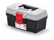 Chest; tool case; black-grey; polymer; OPTIMA; 296x178x153mm; 10kg KISTENBERG