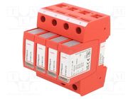 Surge arrester; Type 2; 20kA; for DIN rail mounting; -40÷80°C DEHN