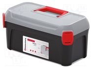 Box; tool case; black-gray; SMART; 500x251x243mm; 12kg; SMART 50 KISTENBERG