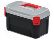 Box; tool case; black-gray; IML SMART; 380x234x225mm; 8.5kg KISTENBERG