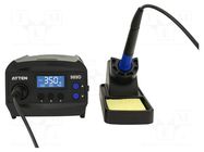 Soldering station; Station power: 65W; 80÷480°C; Display: LCD ATTEN