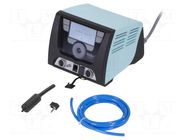 Station: soldering/desoldering; 255W; 50÷550°C; 230VAC; ESD; Ch: 2 WELLER