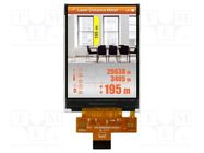 Display: TFT; 2.4"; 240x320; Illumin: LED; Dim: 42.72x60.26x2.25mm RAYSTAR OPTRONICS