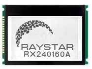 Display: LCD; graphical; 240x160; COG,FSTN Positive; LED; PIN: 16 RAYSTAR OPTRONICS