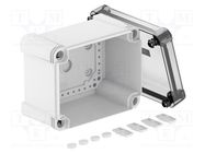 Enclosure: junction box; X: 151mm; Y: 191mm; Z: 126mm; polycarbonate OBO BETTERMANN