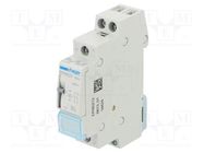 Relay: installation; bistable,impulse; NO x2; 16A; -5÷40°C; IP20 HAGER