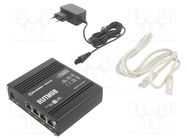 Router; Number of ports: 4; 9÷50VDC; Kit: power supply; RJ45; RUTM TELTONIKA