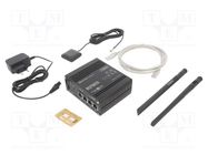 Router; Number of ports: 4; 9÷50VDC; Kit: power supply; RJ45; RUTM TELTONIKA