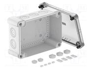 Enclosure: junction box; X: 202mm; Y: 286mm; Z: 126mm; polycarbonate OBO BETTERMANN