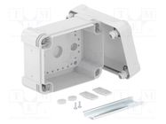 Enclosure: junction box; X: 151mm; Y: 167mm; Z: 87mm; polycarbonate OBO BETTERMANN