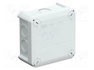 Enclosure: junction box; X: 114mm; Y: 114mm; Z: 58mm; IP67 OBO BETTERMANN