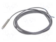 Sensor: inductive; OUT: PNP / NO; 4mm; 10÷30VDC; M8; 2m; IP67; 100mA CARLO GAVAZZI