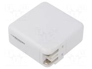 Power supply: switching; mains,plug-in; 5VDC,; 3A; 45W; 65x65x28mm SUNNY