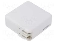 Power supply: switching; mains,plug-in; 5VDC,; 3A; 60W; 65x65x28mm SUNNY