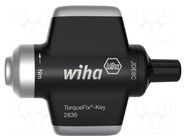 Tool: screwdriver handle; torque; max.600mNm; Holder: hexagonal WIHA