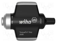 Screwdriver handle; torque; TorqueFix®; max.1.4Nm WIHA