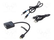 Converter; 0.15m; black; Support: 1080p; black; ABS VENTION