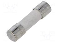 Fuse: fuse; 6.3A; 250VAC; time-lag; ceramic,cylindrical; 5x20mm CONQUER ELECTRONIC