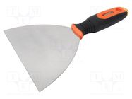 Putty knife; with PH2 bit; 150mm; stainless steel SOLID TOOLS