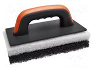 Finishing trowel; L: 250mm; W: 120mm SOLID TOOLS
