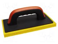 Finishing trowel; with sponge SOLID TOOLS