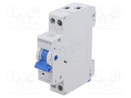 Circuit breaker; 230VAC; Inom: 10A; Poles: 1+N; Charact: B; 6kA; IP20 HONGFA RELAY