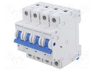 Circuit breaker; 230/400VAC; Inom: 10A; Poles: 3+N; Charact: B; 10kA HONGFA RELAY