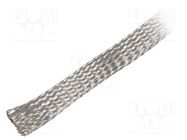 Braids; braid; 145A; 3AWG; Wire dia: 0.25mm; 30.5m; copper strand ALPHA WIRE