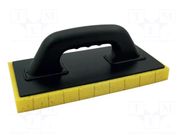 Finishing trowel; pre-taped masking film SOLID TOOLS
