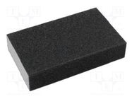 Sponge; 100x70x25mm; Granularity: 46 SOLID TOOLS